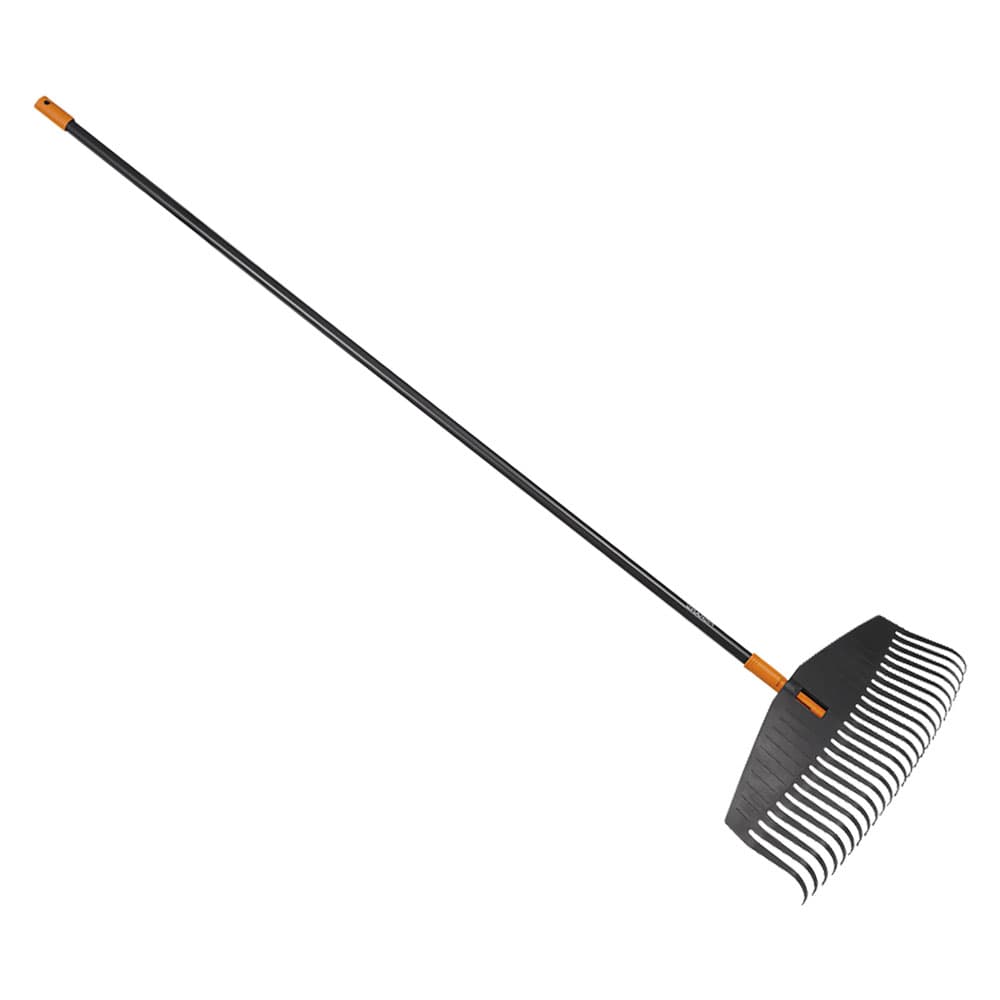 Rastrello con Manico per Foglie 25 Denti Fiskars Solid l 52 cm - 2