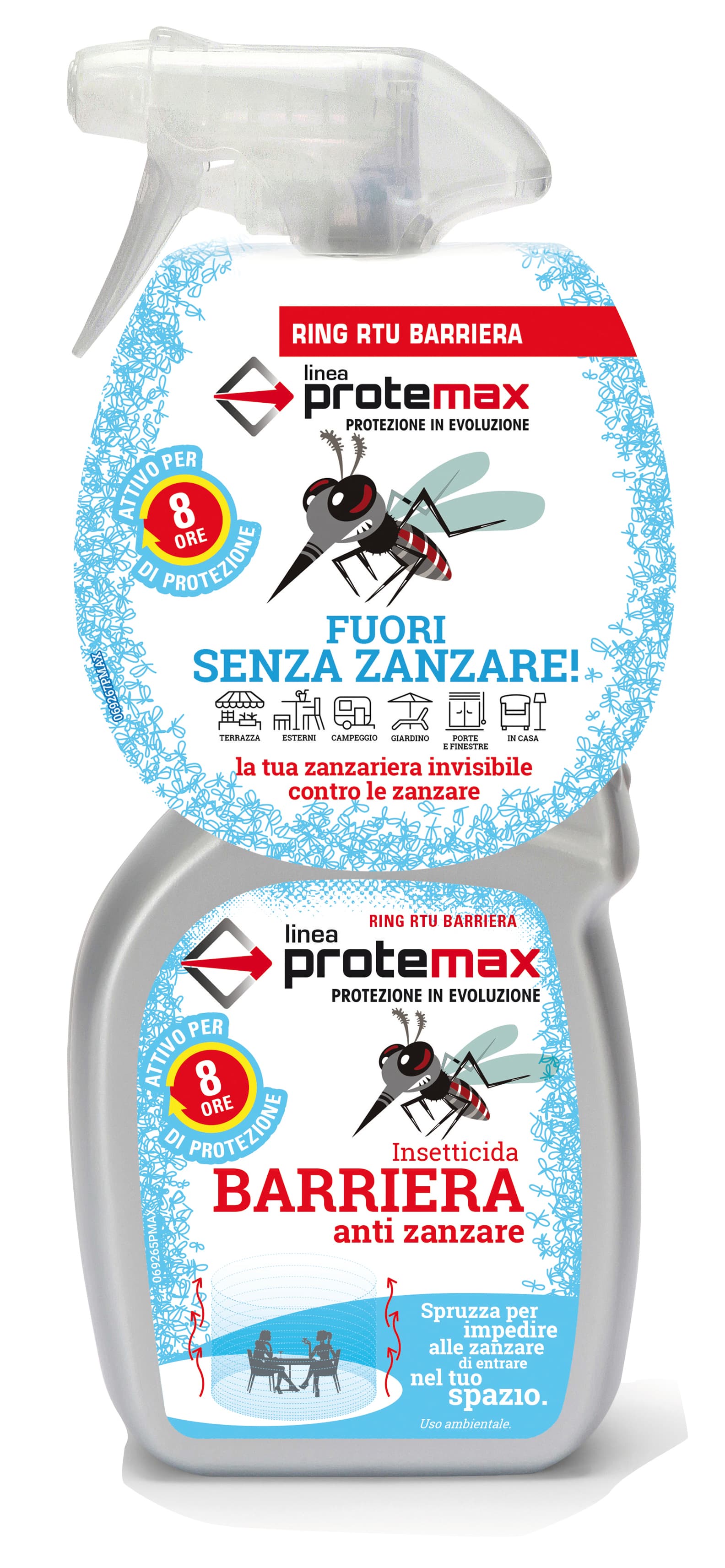 Insetticida Barriera Antizanzara Ml. 500 - 2