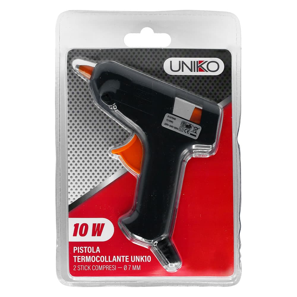 Pistola Termocollante Unk10 7 Uniko Unk 10 w per Colla Ø 7 mm