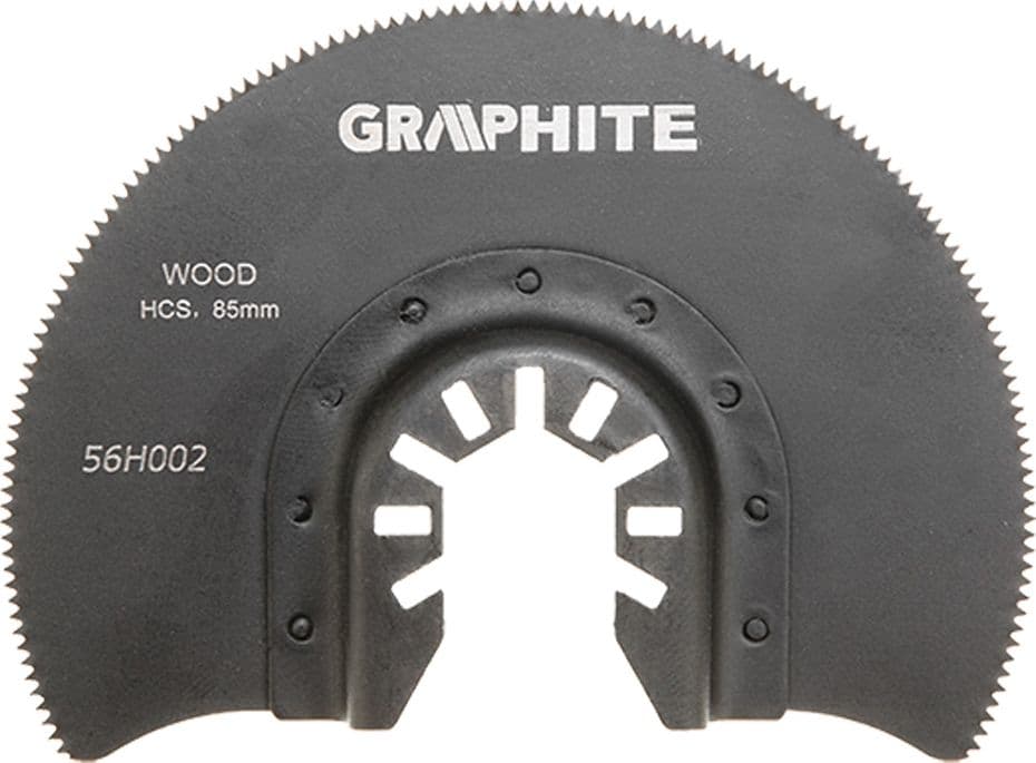 Lama Semicircolare per Graphite Legno 85 mm - 2