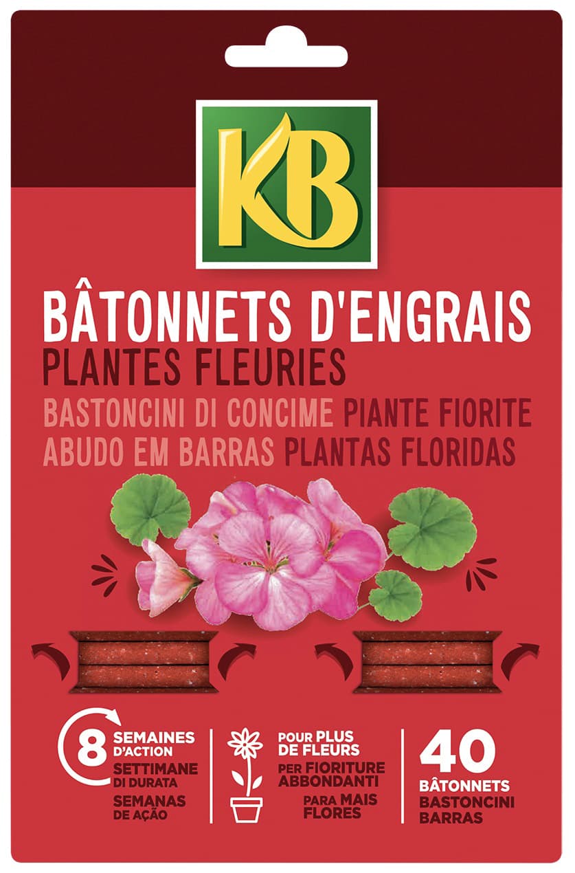 Kb Concime Bastoncini Fertilizzanti Piante Fiorite Pz. 40 - 2