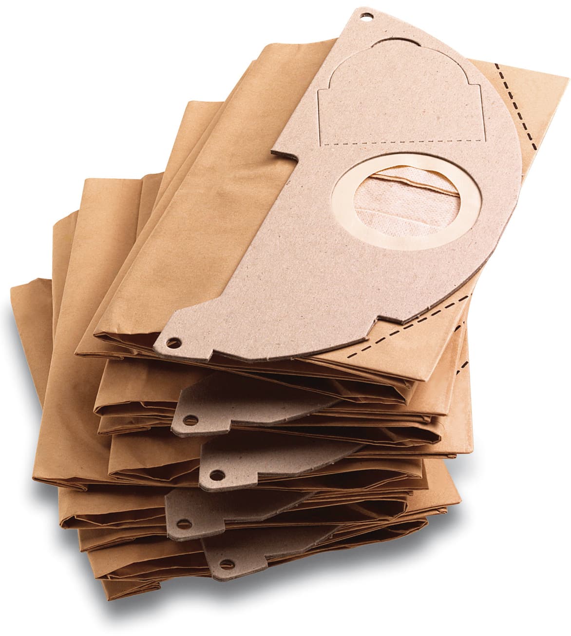 Sacchetti Filtro di Ricambio in Carta per Bidone WD2 5 Pezzi Karcher - 2