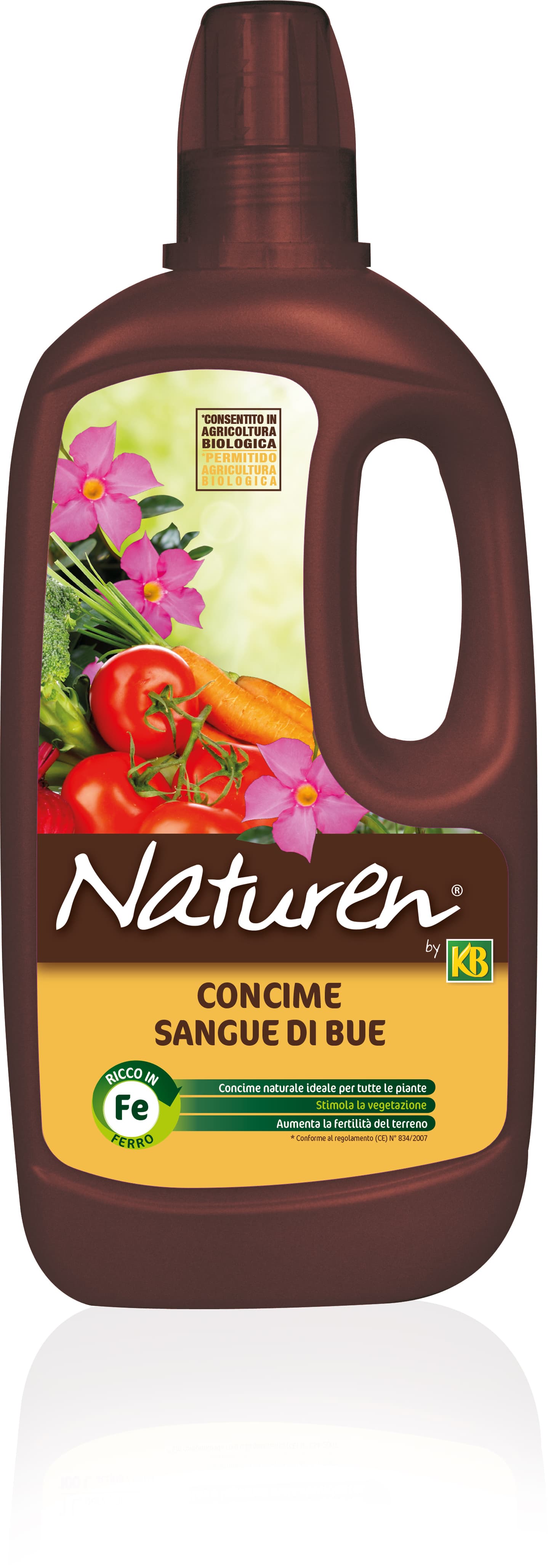 Kb Concime Liquido Biologico Sangue di Bue Kg 1 12 Pezzi - 2