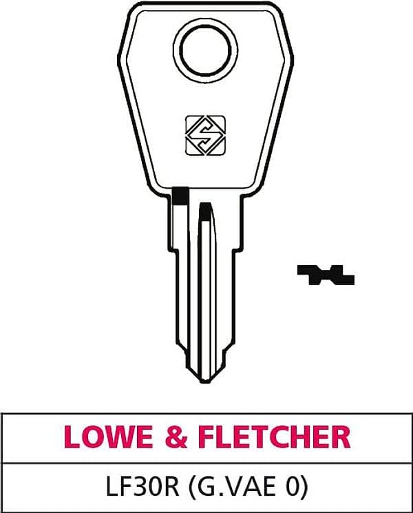 Chiave Asc LF30R (g. Vae 0) Lowe & Fletcher 20 Pezzi Silca - 2