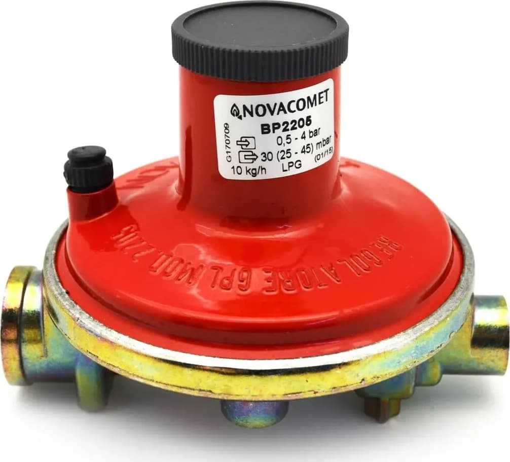Regolatore Bassa Pressione Secondo Stadio Gas GPL 10 kg H Bp 2205.860 - 2