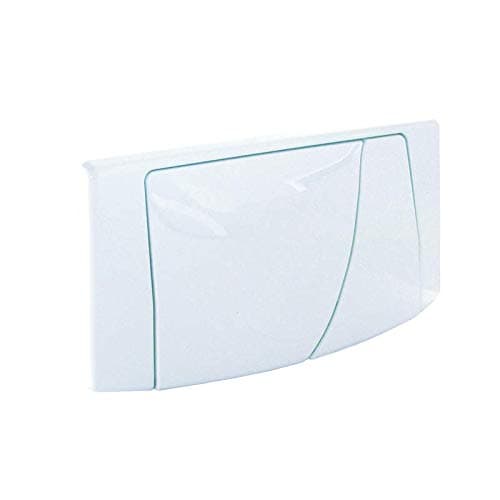 Placca di Comando Bianca 2 Tasti Bampi Zeta Bianco - 2