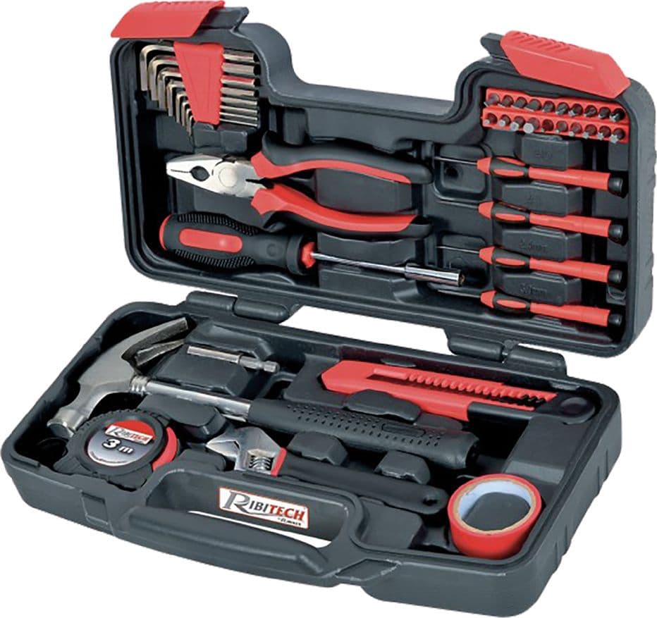 Cassetta Utensili Manuali Totali Ribimex 40 Pezzi 32 X 8 X 19 cm - 2