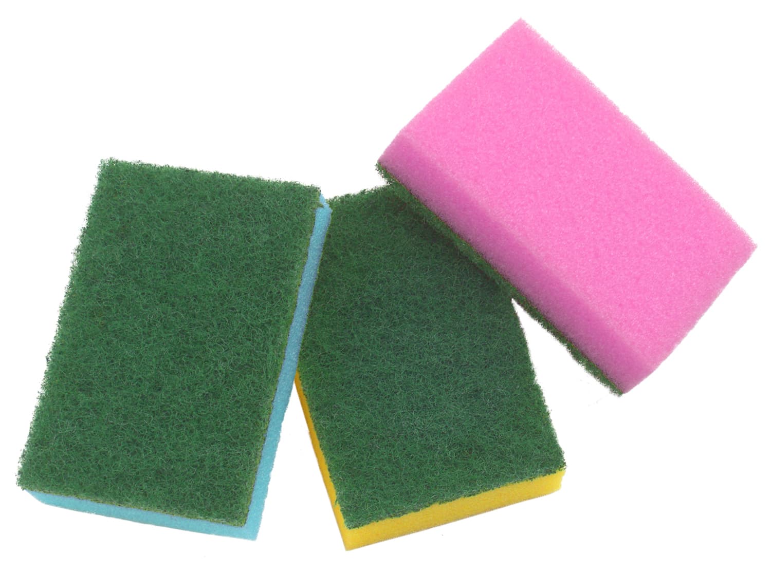 Spugna Abrasiva Colore Orata 10 Pezzi. Colore Assortiti Cm 9 x 6X3 H 24.00 - 2
