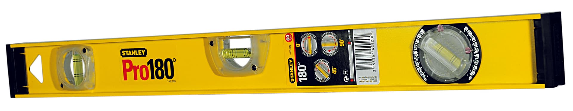 Livella a 3 Bolle Regolabile Cm 60 Stanley - 2