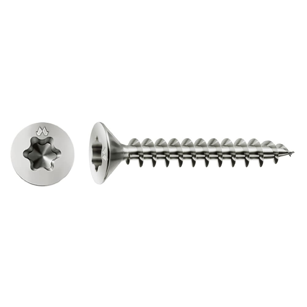 Vite per Mustad Panelvit Legno T.s.p. TX Tsp TX 500 Pezzi 3,5 x 25 mm - 2