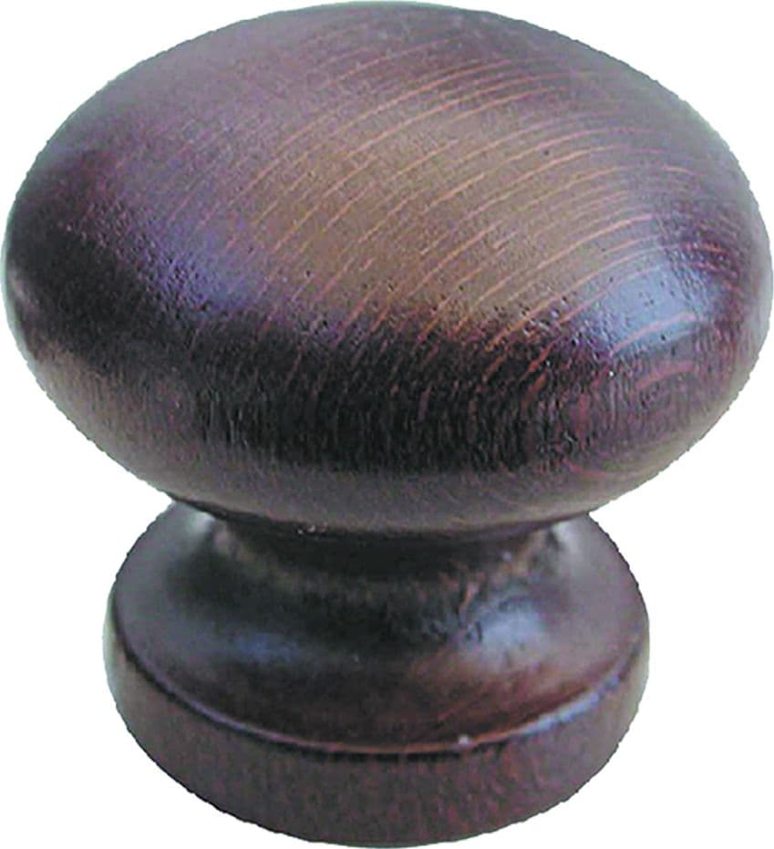 Pomolo Legno Art 40 101a Noce Chiaro 25 Pezzi 101 mm - 2