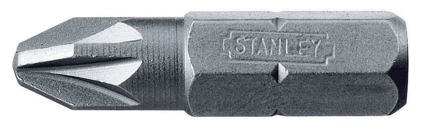 Inserti Cf. 25 Pezzi. Pozidrive N.3 Stanley - 2