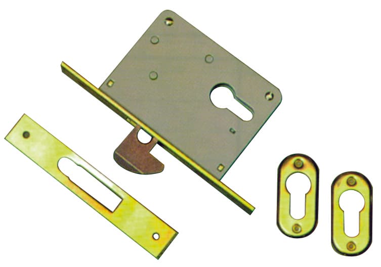 Serratura Legno Inf. a Gancio Art. 025 E.60 F.22 Welka - 2