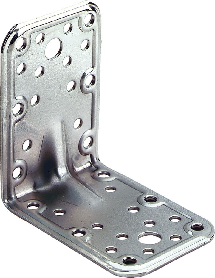Giunzione ad Angolo Art 773in Aldeghi Luigi 65 X 90 X in Acciaio Inox 90 mm - 2