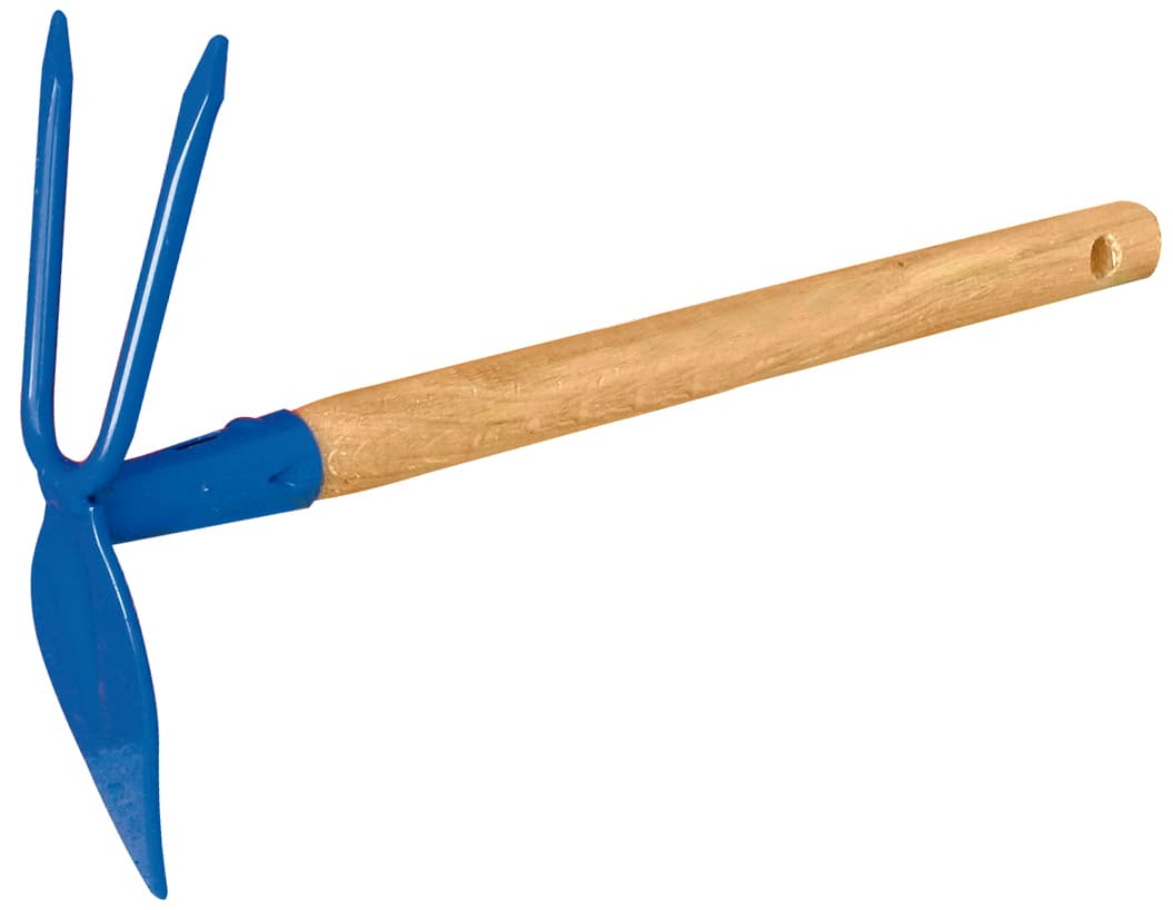 Zappetta Cuore Bidente con Manico Cm 30 cm 5 x 18 Agef - 2