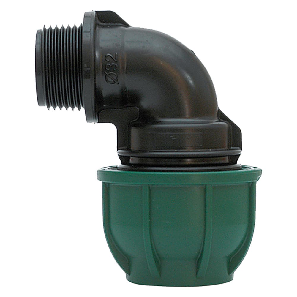 Gomito a 90° con Derivazione Maschio Ee ? 16 x ½ Pn 10 Irritec 20 Pezzi - 2