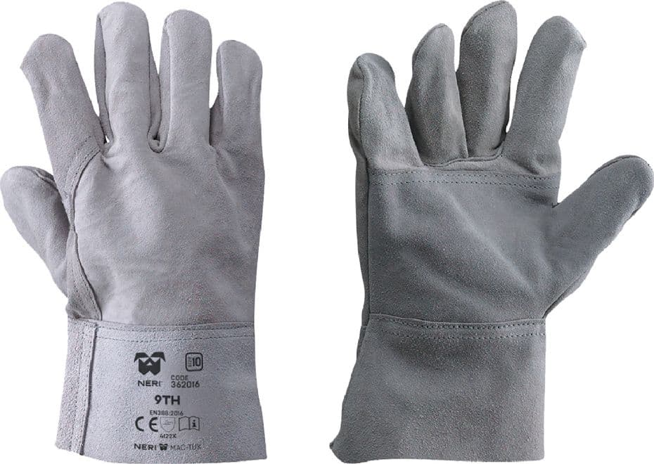 Guanti Crosta Rinforzati Extra Tg. 10 (xl) 12 Coppia Neri 9th