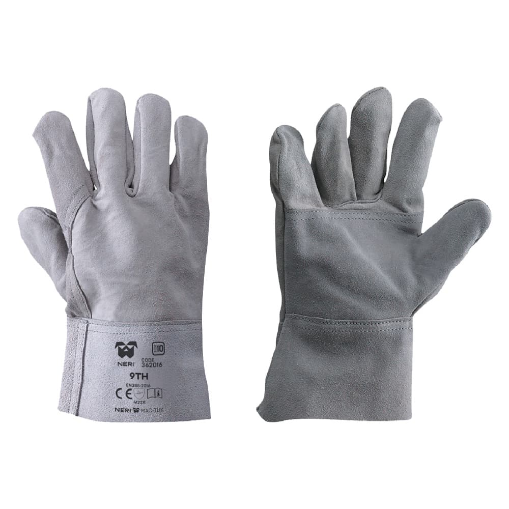 Guanti Crosta Rinforzati Extra Tg. 10 (Xl) 12 Coppia Neri 9TH - 2