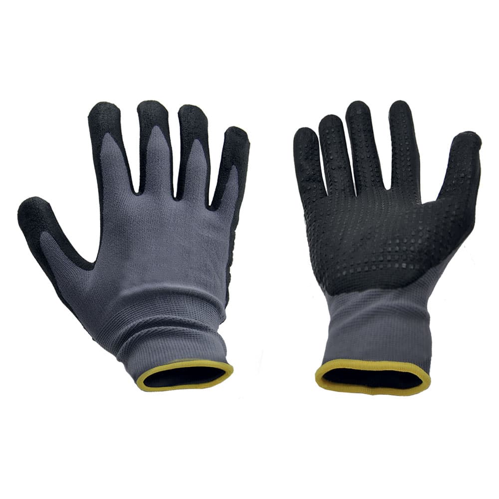 Guanti Nitrile Grifon Safety Nylon Tg. 7 12 Coppia - 2