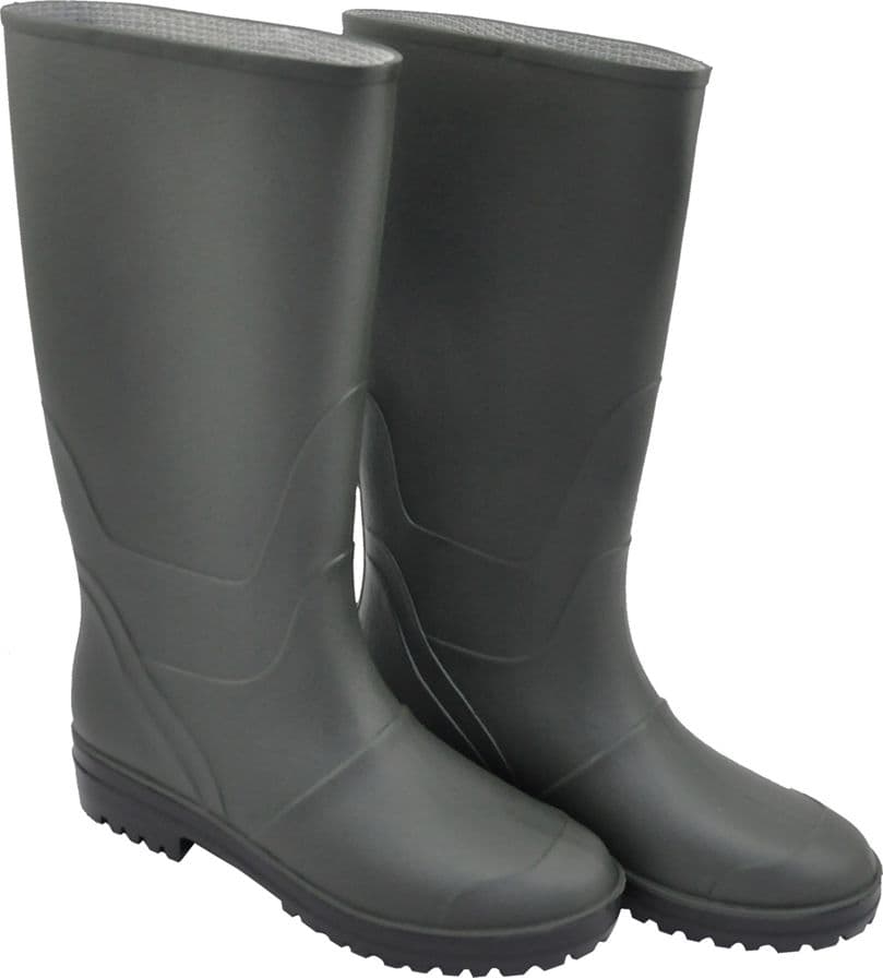 Stivali Ginocchio N 46 Colore Verde in PVC - 2
