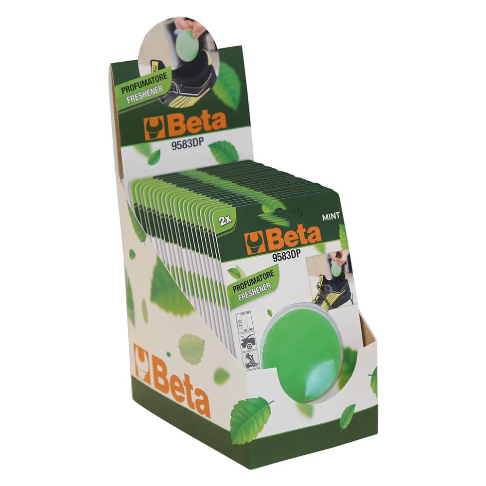 Espositore Dischetti Profuma Calzature Totale 40 Dischetti Beta - 2