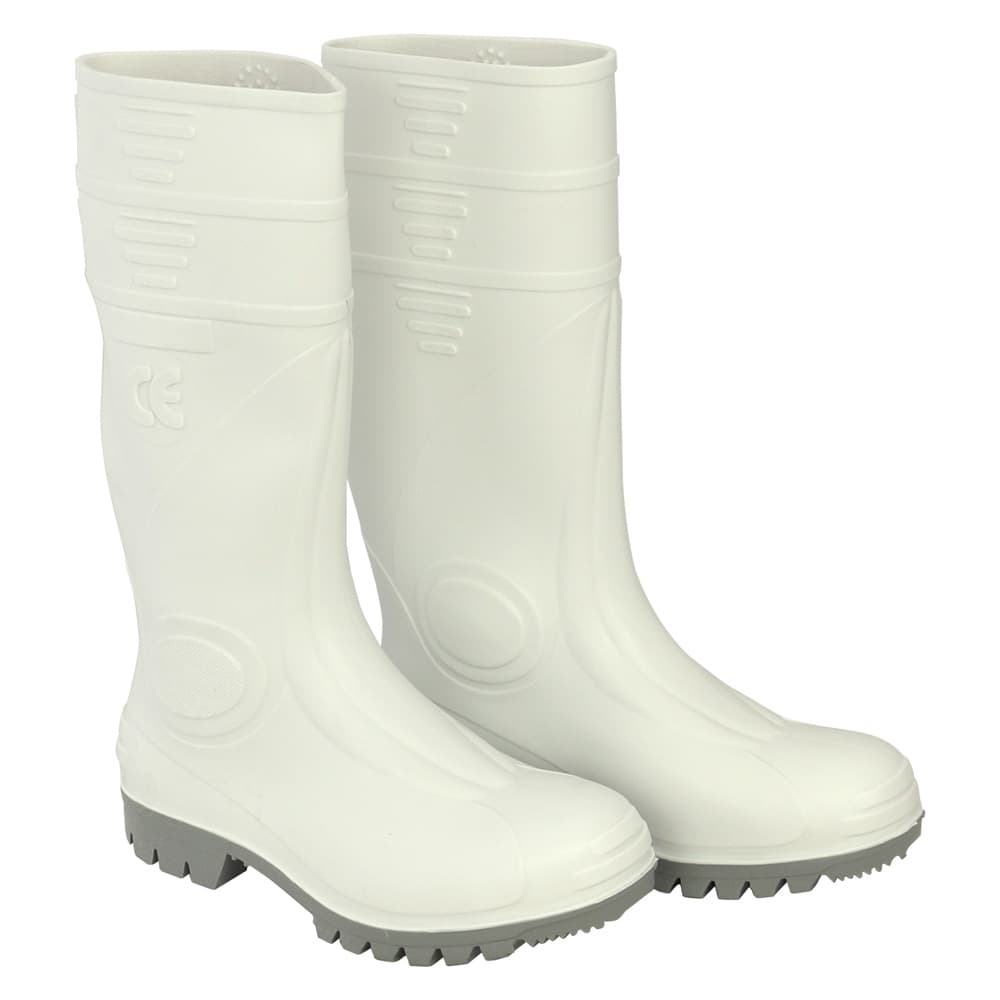 Stivali Antinfortunistica Ginocchio N 43 Colore Bianco Grigio - 2