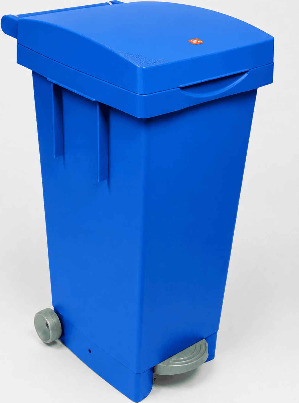Ics Bidone Big Tata per Differenziata L 80 cm 38 x 50X80 H Colore Blu - 2