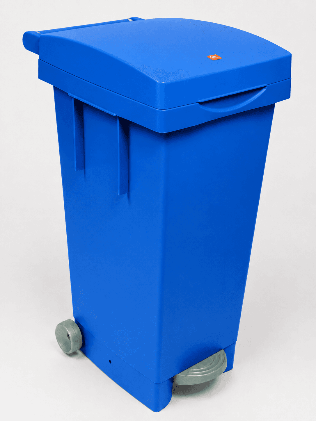 Ics Bidone Big Tata per Differenziata L 80 cm 38 x 50X80 H Colore Blu - 2