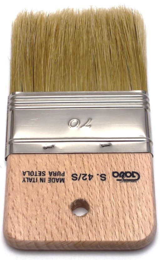 Pennellessa Spalter Manico Corto 42 S N.100 6 Pezzi Gava - 2
