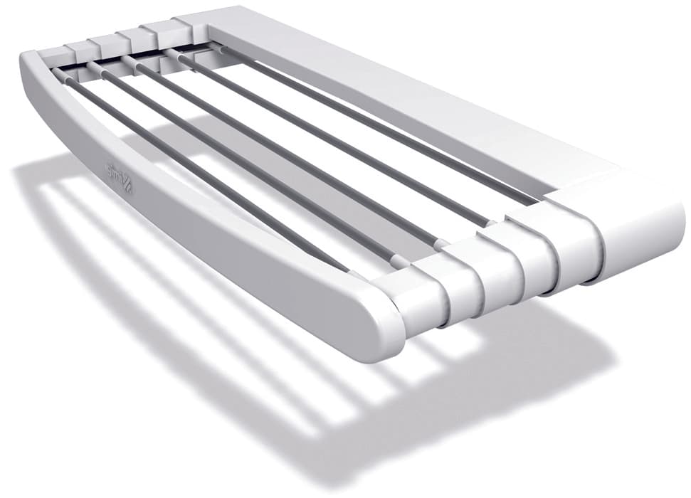 Stendibiancheria da Parete Telepack 70 cm 70 x 38X6 H Stenditura M 5 Gimi - 2