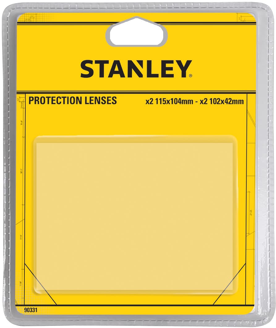 Lenti di Ricambio per Casco Elettronico per Saldare Pz. 2+2 Stanley - 2