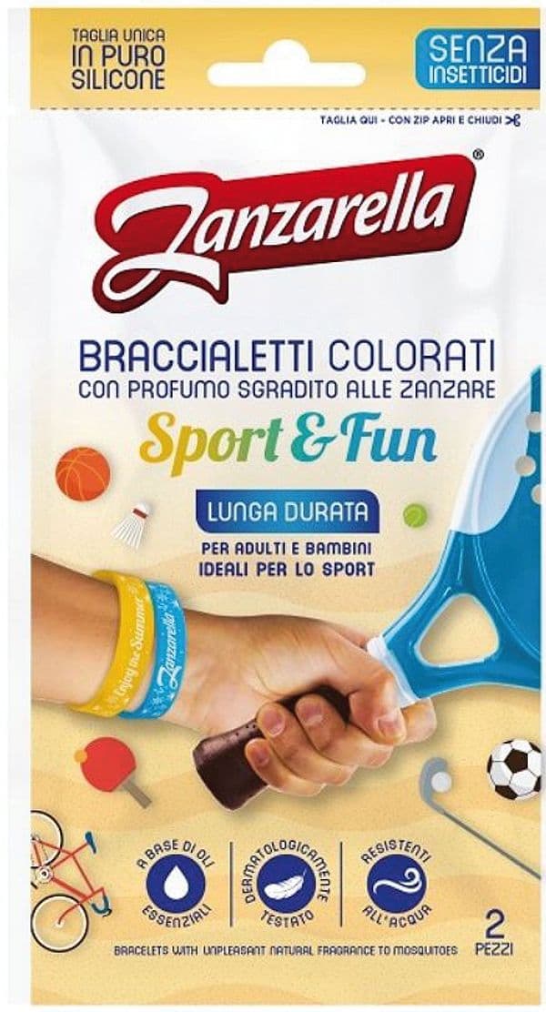 Braccialetti Anti Zanzara Sport & Fun 2 Pezzi Zanzarella - 2