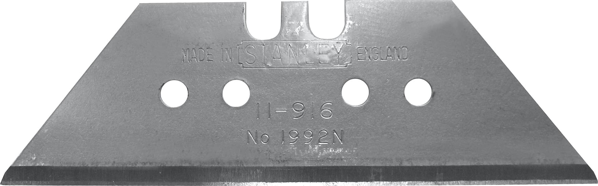 Lama di Ricambio a Trapezio per Taglierini Larghezza Mm 61 100 Pezzi - 2