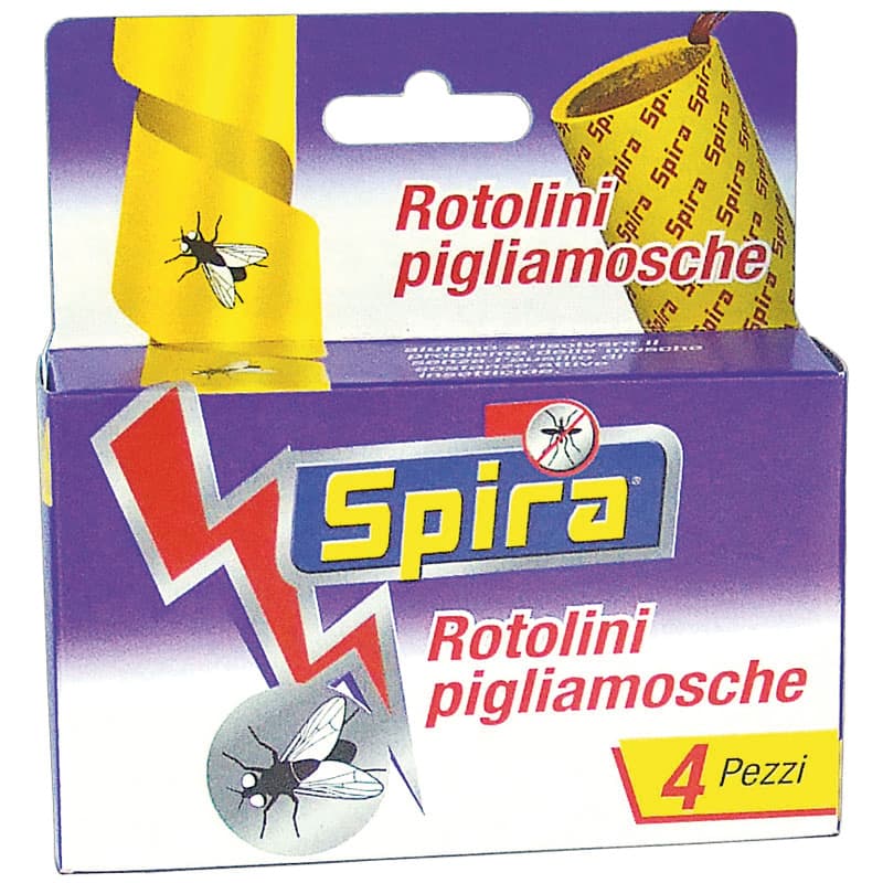 Striscia Attiramosche 4 Pezzi. 30 Pezzi Spira - 2