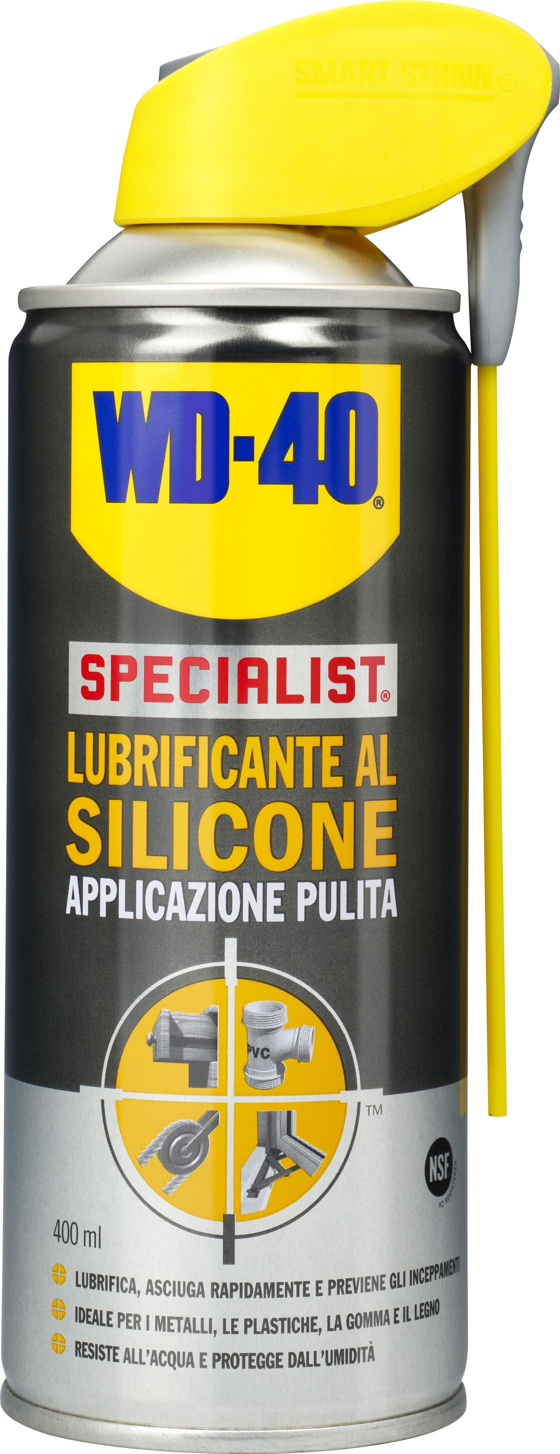 Spray WD 40 Lubrificante al Silicone Ml. 400 - 2
