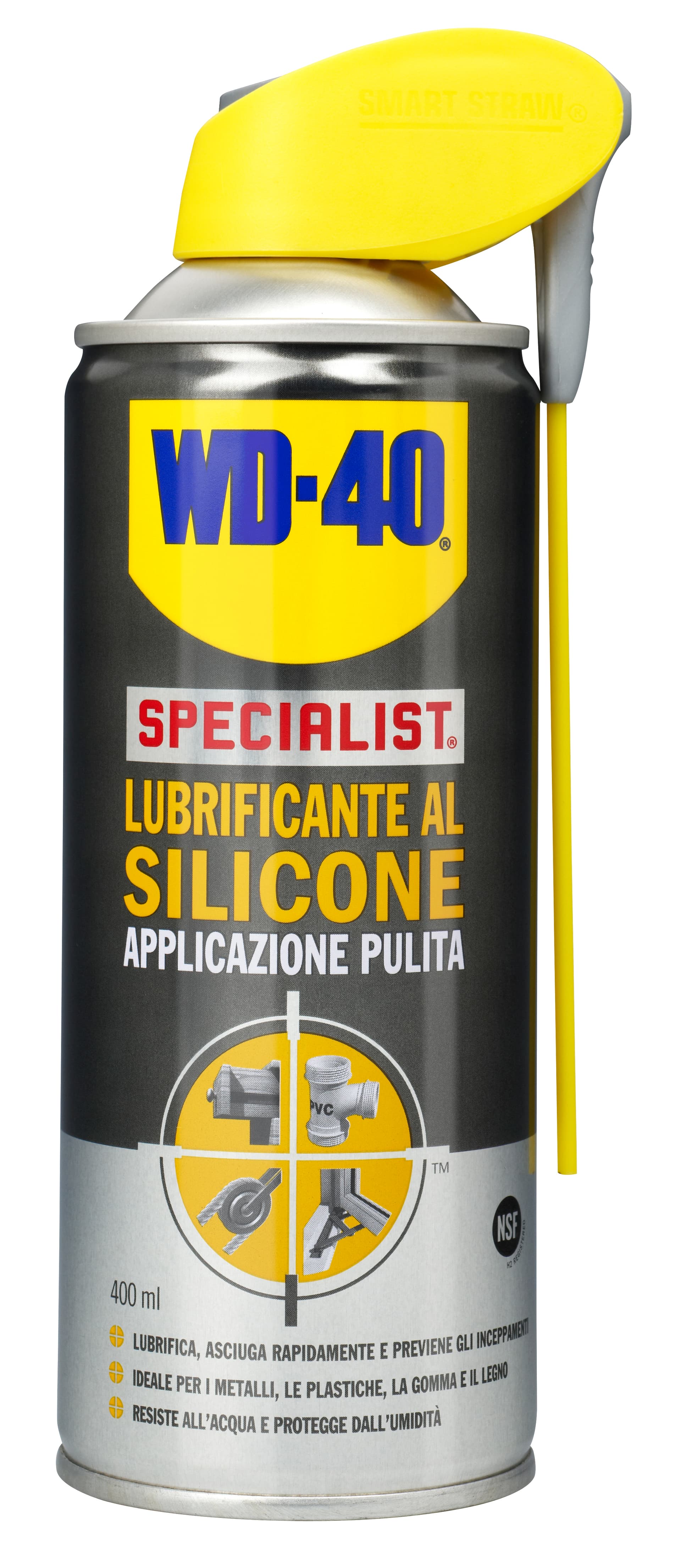 Spray WD 40 Lubrificante al Silicone Ml. 400 - 2