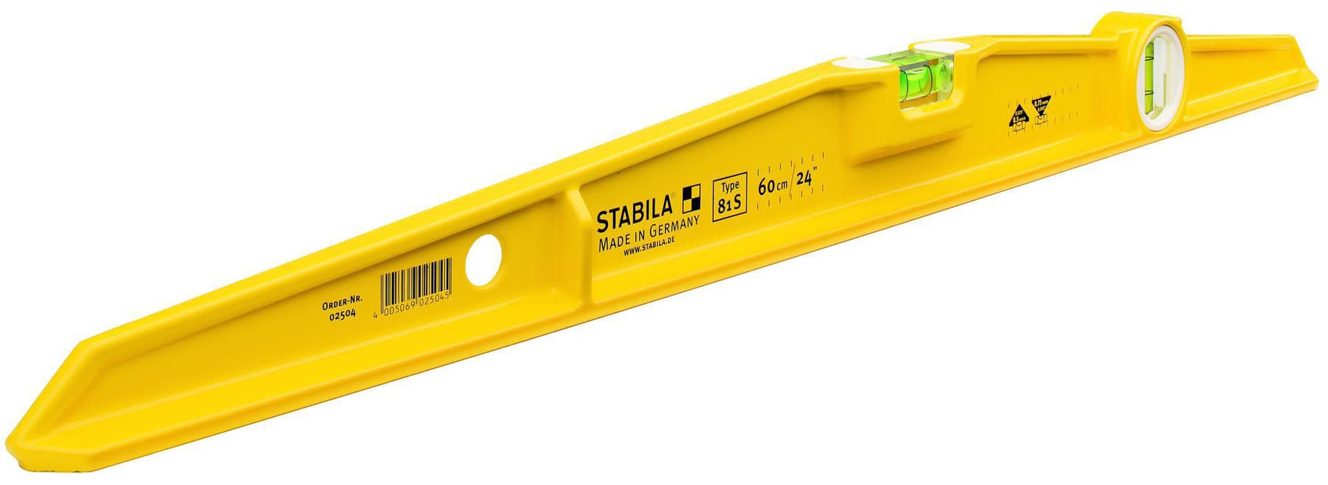 Livella a 2 Bolle 81S Cm 50 Stabila - 2