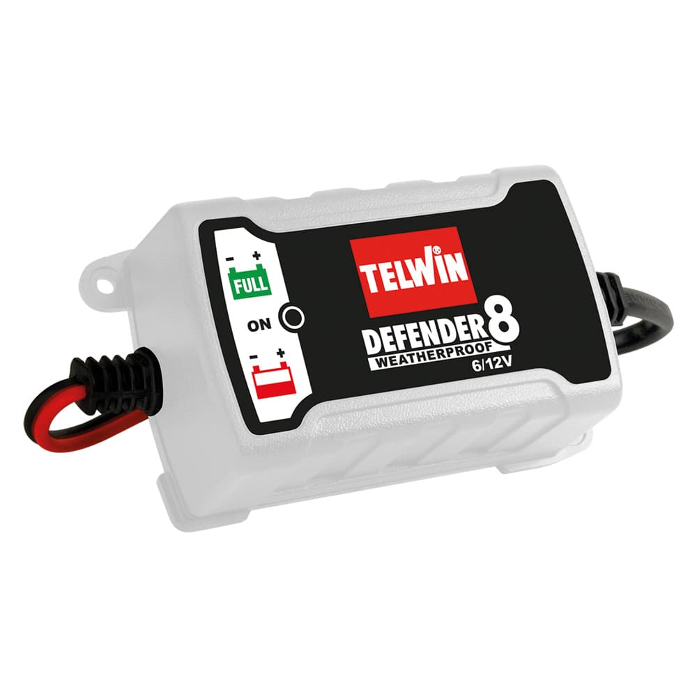 Caricabatterie Mantenitore Elettronico 'Defender 8 6 Telwin 12V - 2