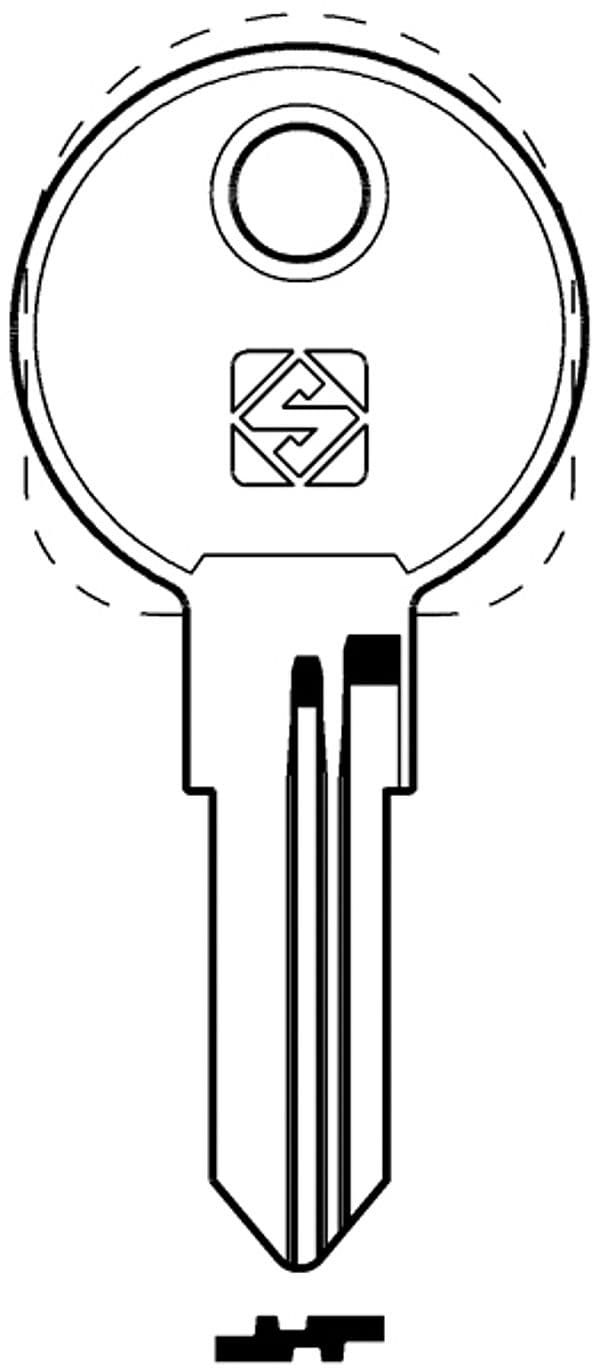Chiave Asc HF75 (g. Vae 0) Hafele 20 Pezzi Silca