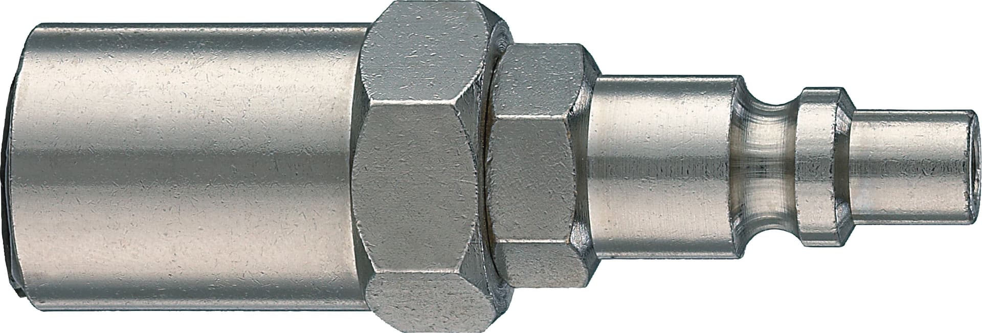 Innesto Rapido per Compressori con Portagomma Misura 8 x 17 10 Pezzi - 2