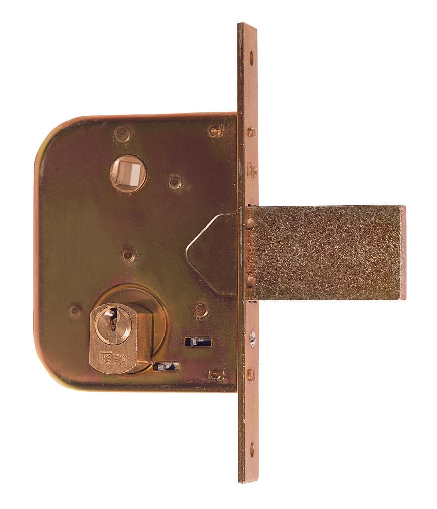 Serratura Ferro INF.1M+S Art. 600 E.45 F. 22 2 Pezzi Iseo - 2
