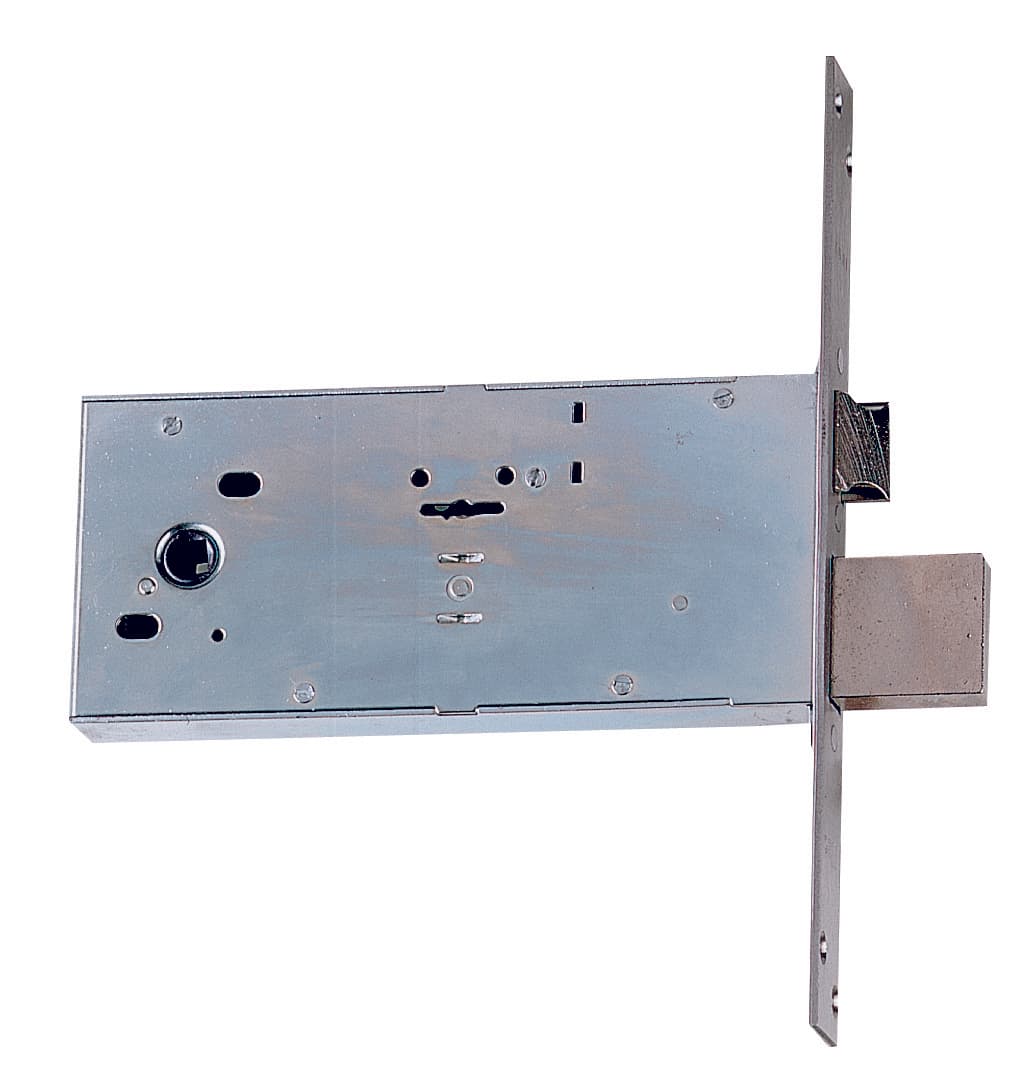 Serratura Ferro Inf. Fasce D M 4M+S Art. 981 Bfz E.90 F.25 Iseo - 2
