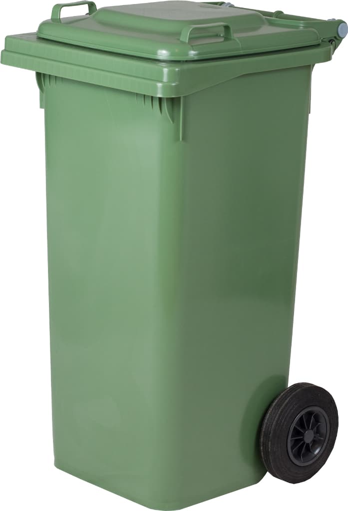 Ics Bidone Quadro per Differenziata L 240 cm 72 x 58X106 H Colore Verde - 2