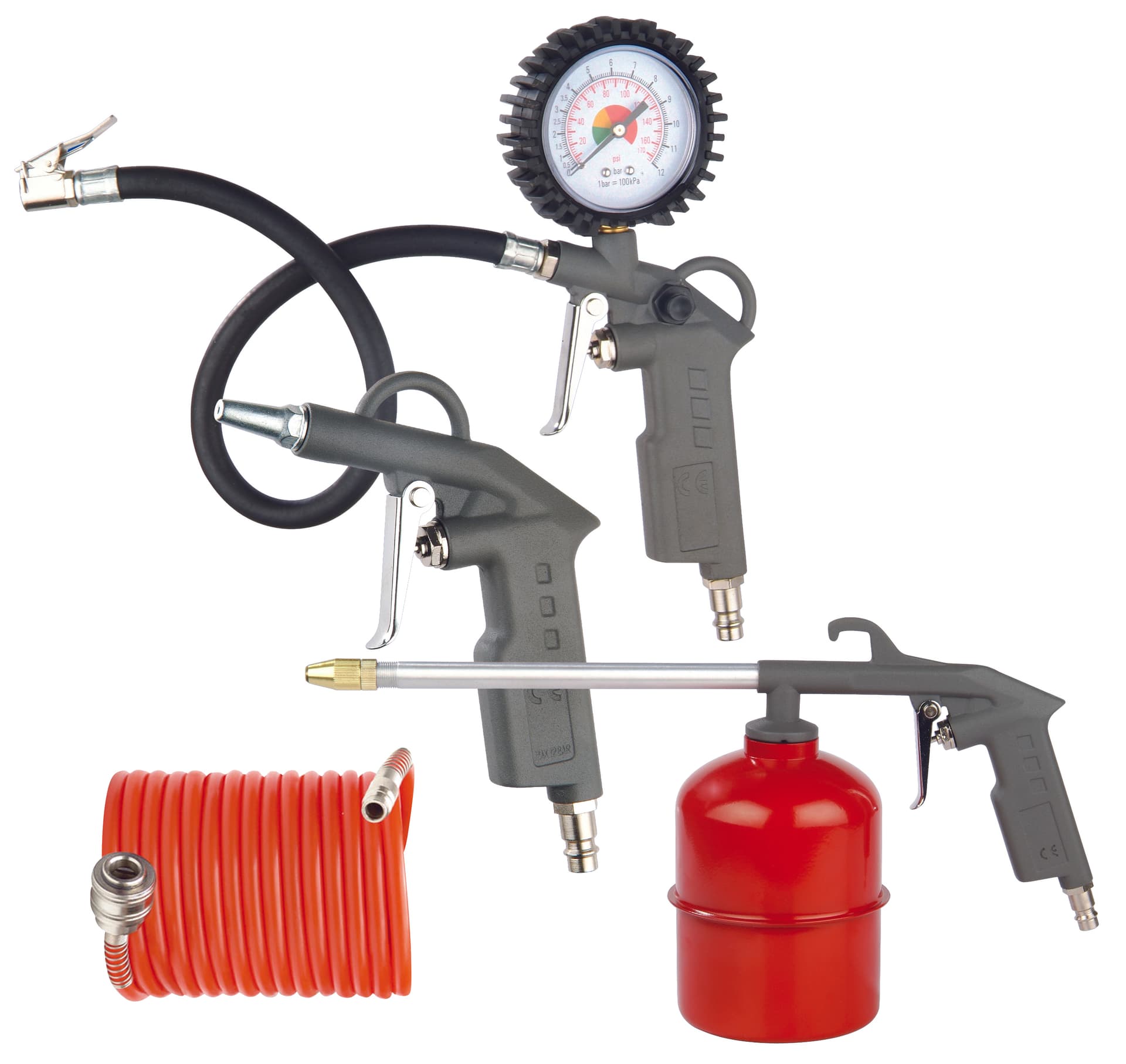 Kit Accessori per Compressori 4 Pezzi Globex - 2