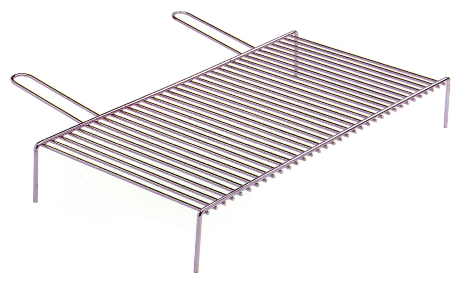 Graticola Multiuso Acciaio Cromato Cm 60 x 35 - 2