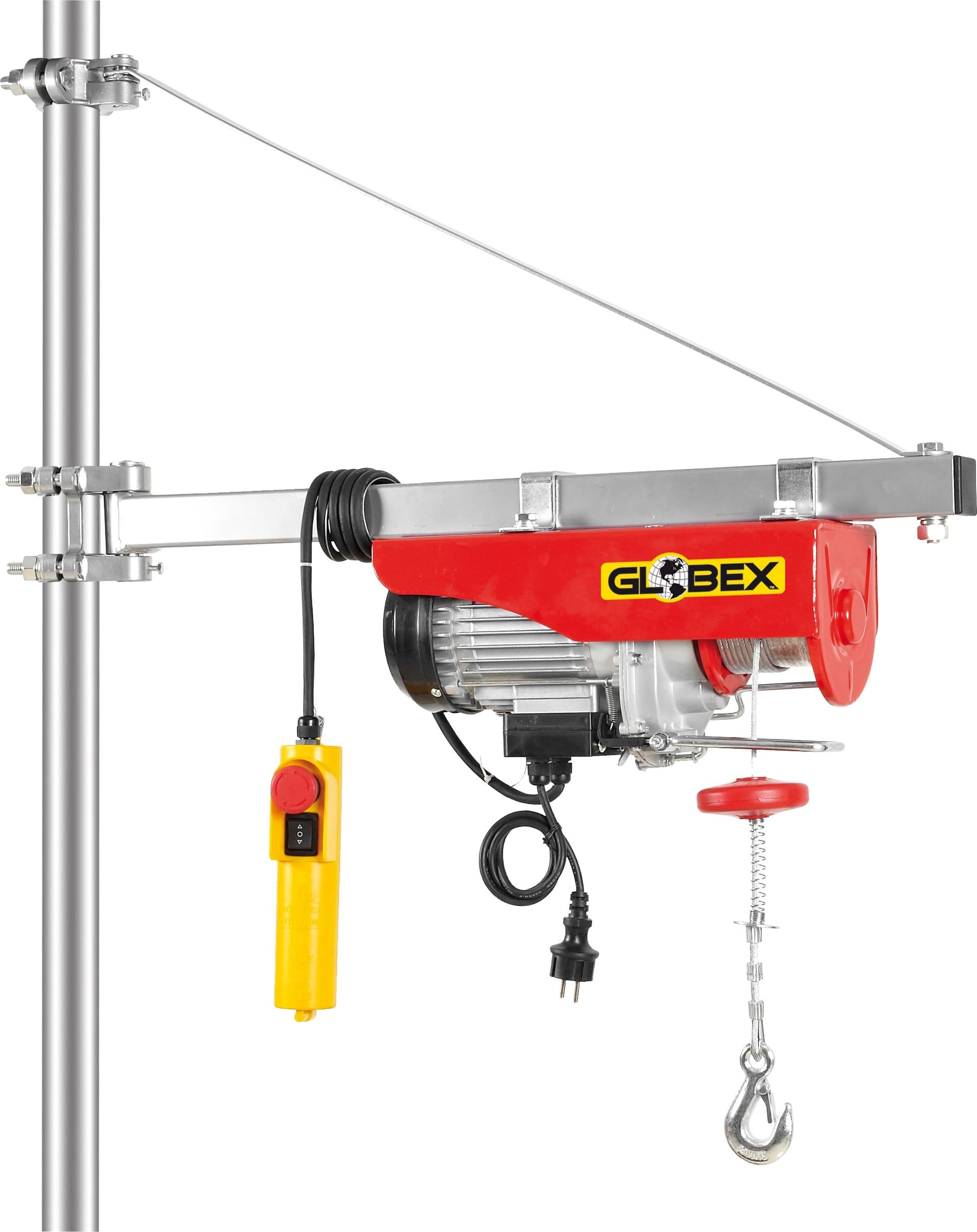 Paranco Elettrico Gx 200 18 PE Portata 200 kg 800 Watt Tiro Singolo Globex - 2