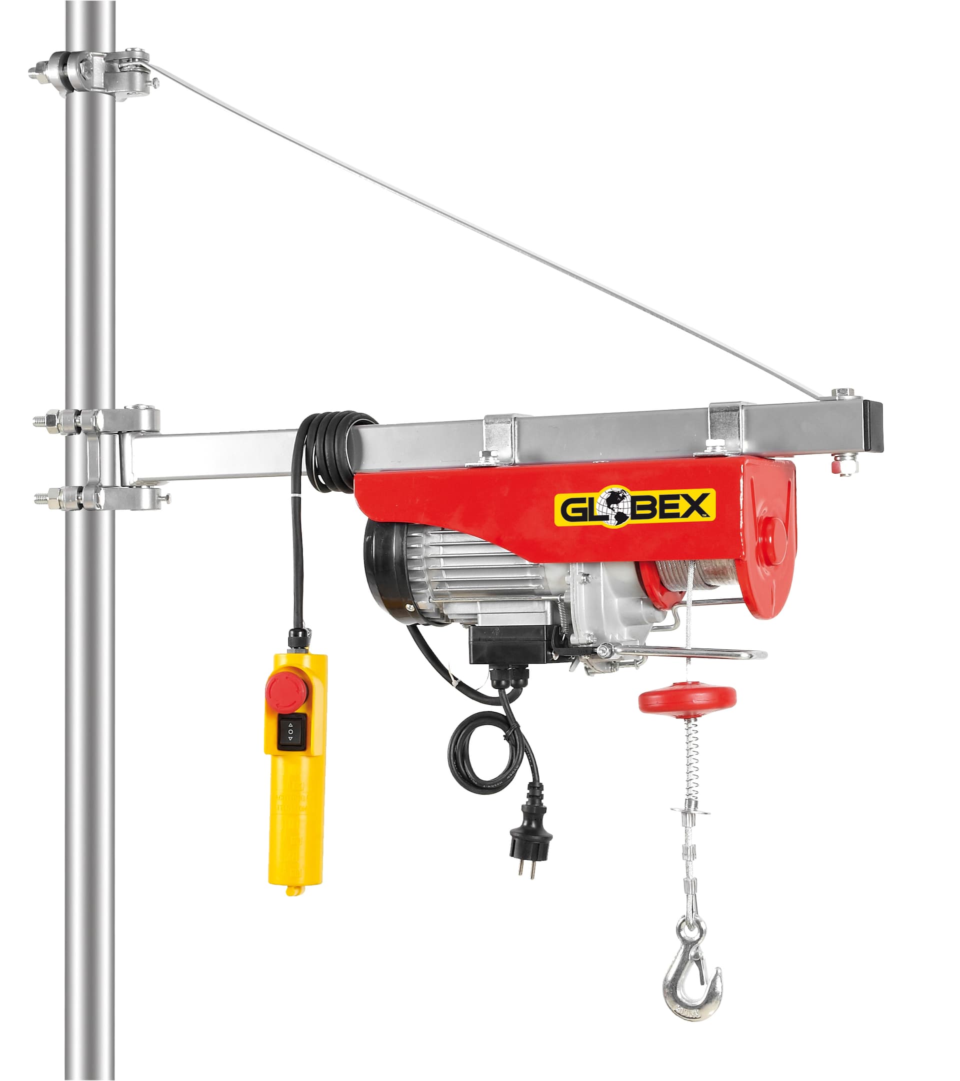 Paranco Elettrico Gx 200 18 PE Portata 200 kg 800 Watt Tiro Singolo Globex - 2