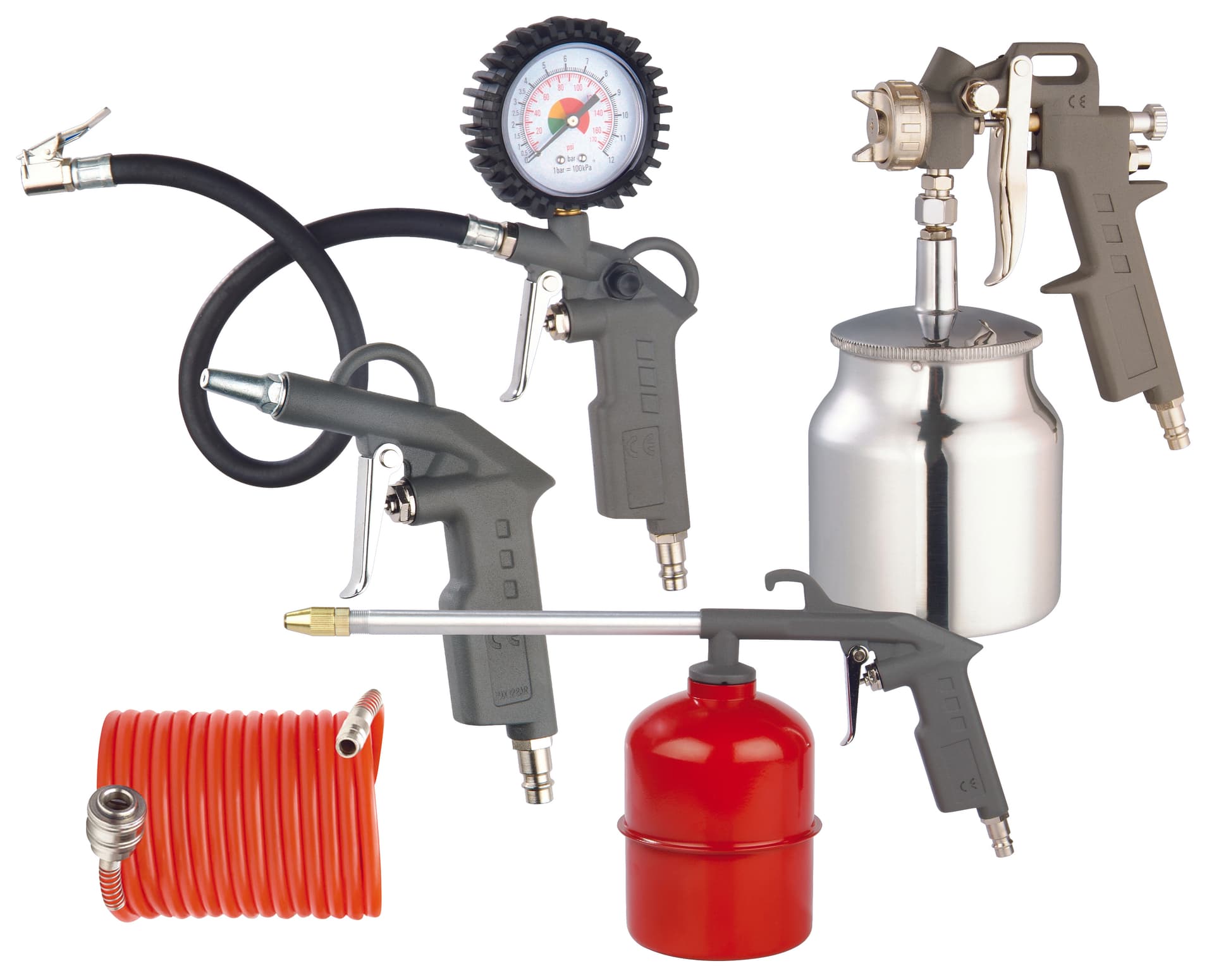 Kit Accessori per Compressori 5 Pezzi Globex - 2