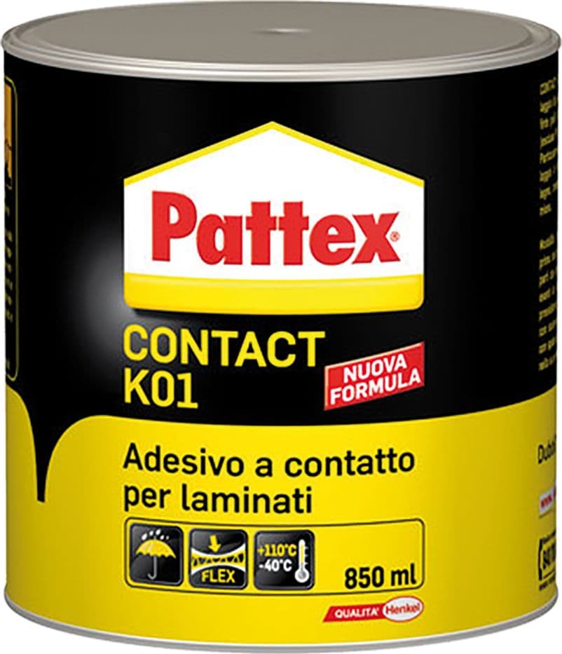 Pattex Adesivo a Contatto K01 12 Pezzi 850 ml - 2