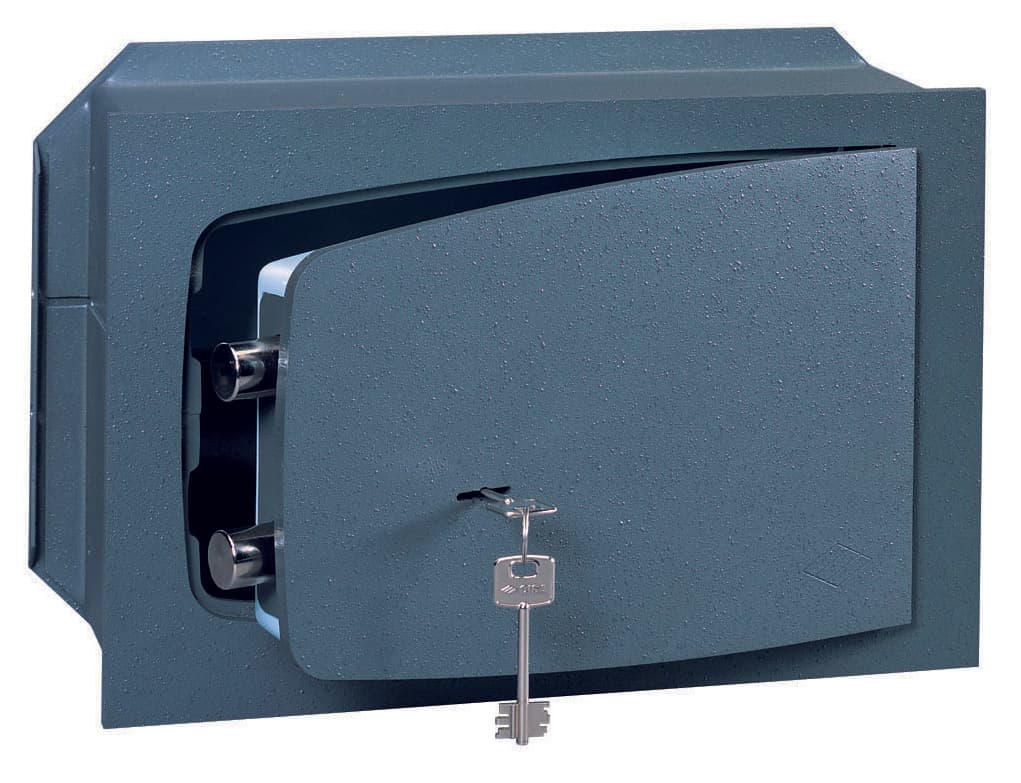 Cassaforte da Muro Stella Chiusura con Chiave Mm 360 x 195X240 H Cisa - 2
